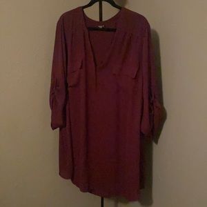 Maroon Tunic